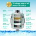 Ultra Shower Filter With 2 Replaceable 10 Stage Hard Water Purifier Cartridge & Hair Stopper for 1 Year Premium Filtration! Universal Fit. Remove Chlorine  Heavy Metals  Impurities  Harmful Substances - B072N35C5X